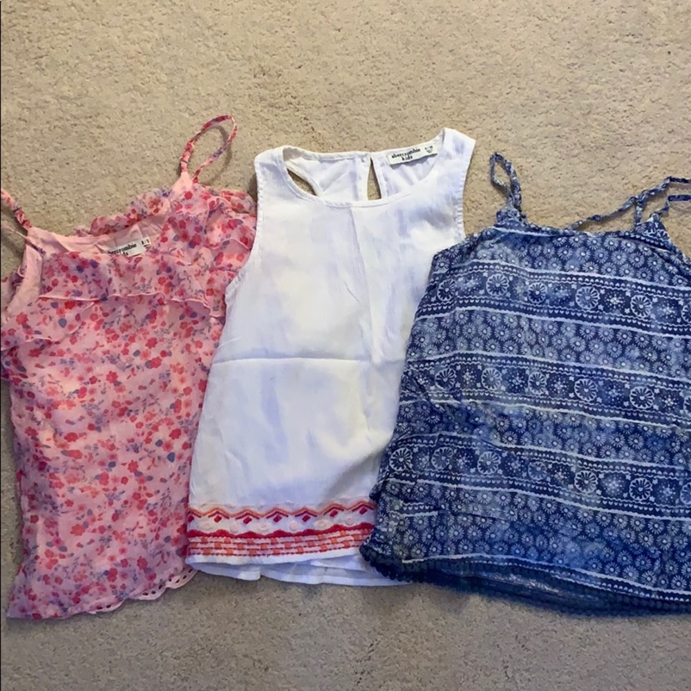 Abercrombie kids size 9/10 tank tops